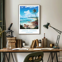 Grand Cayman Beachscape Poster