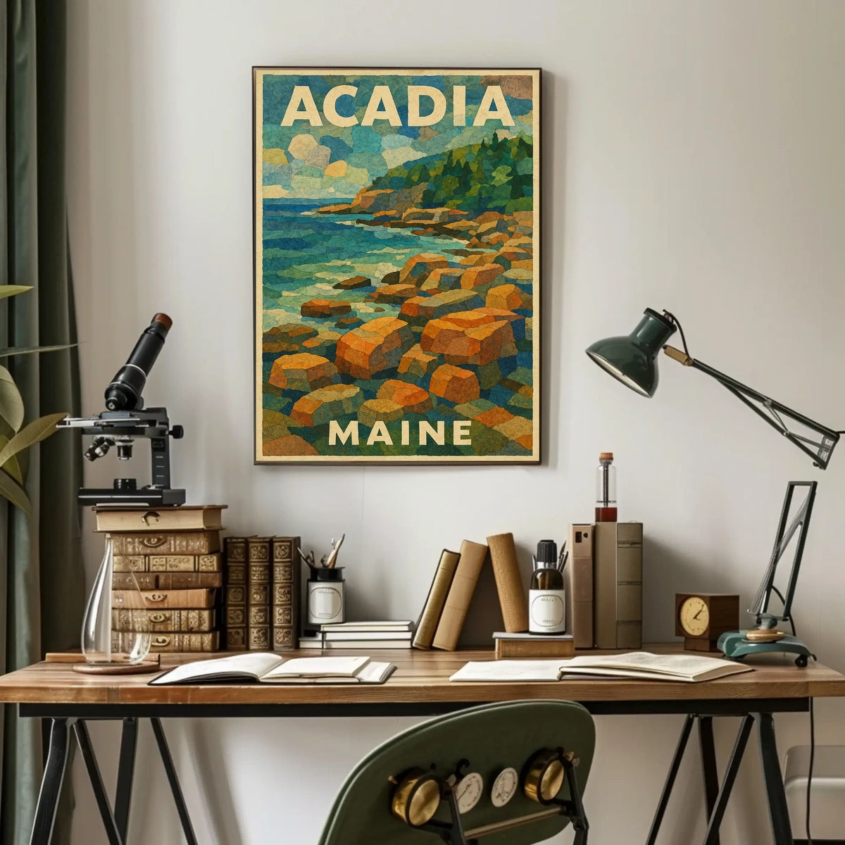 Acadia National Park Maine Poster