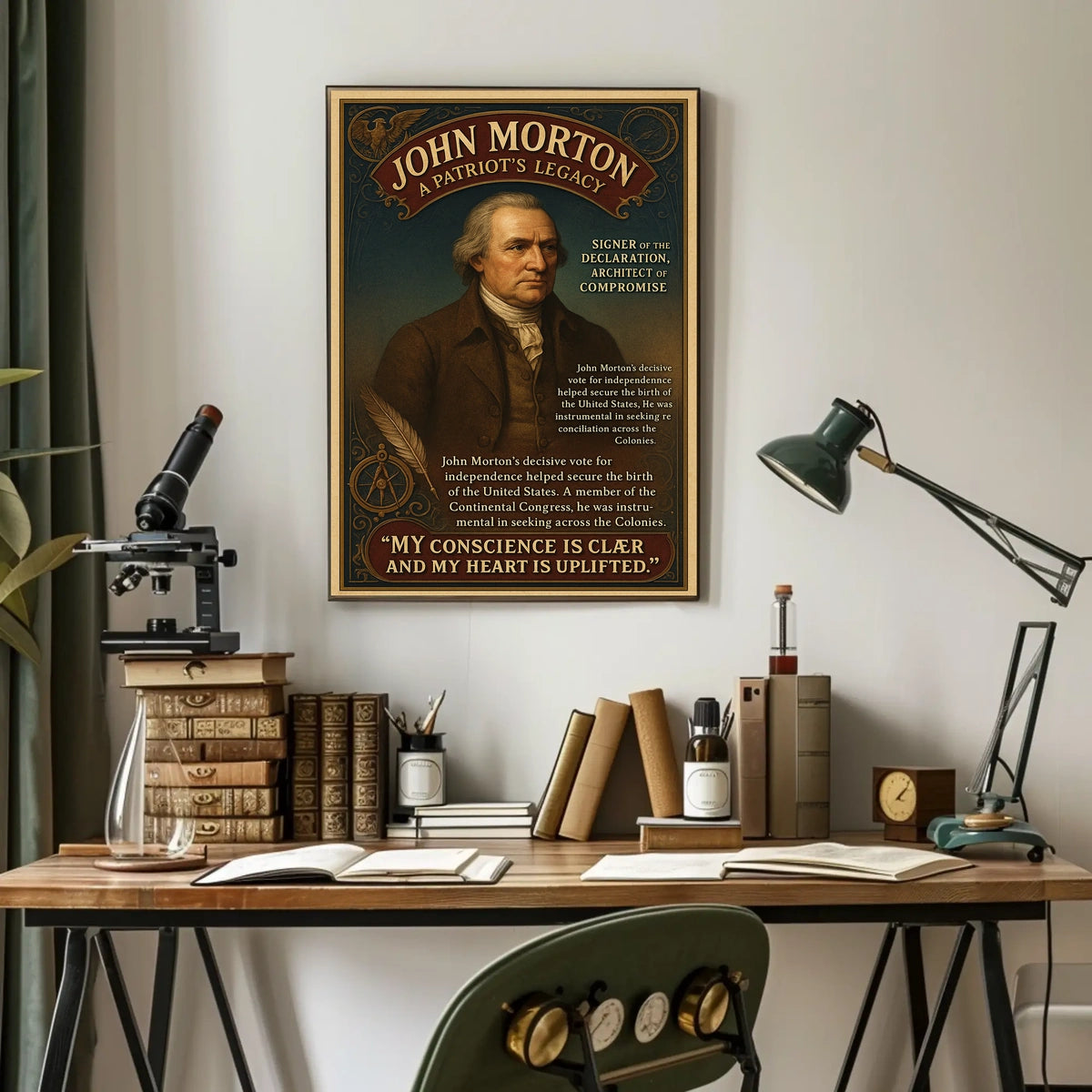 John Morton A PatriotS Legacy Poster