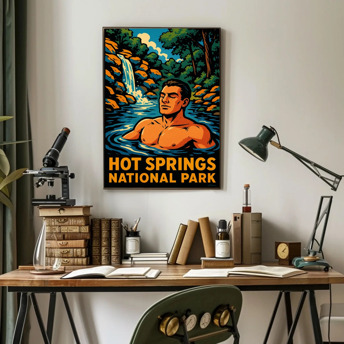 Hot Springs National Park Poster