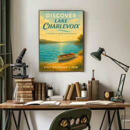 Discover Lake Charlevoix Poster