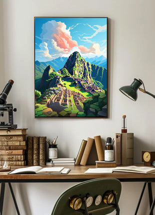 Machu Picchu Adventure Awaits Cultural or Heritage Poster