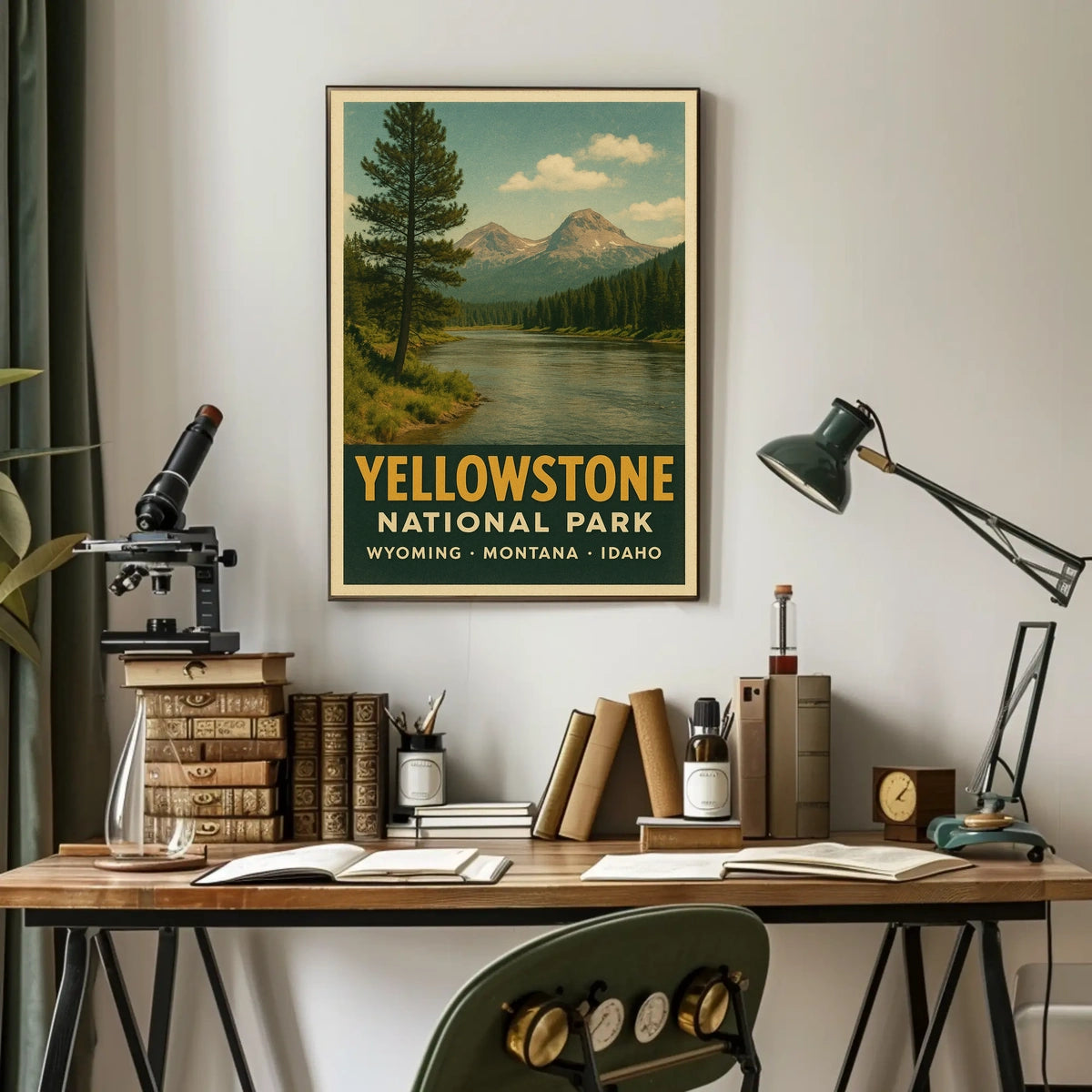 Yellowstone National Park Poster