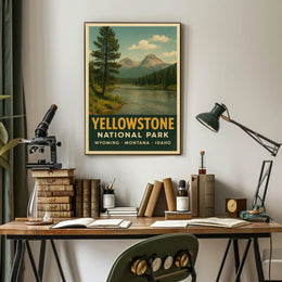 Yellowstone National Park Poster