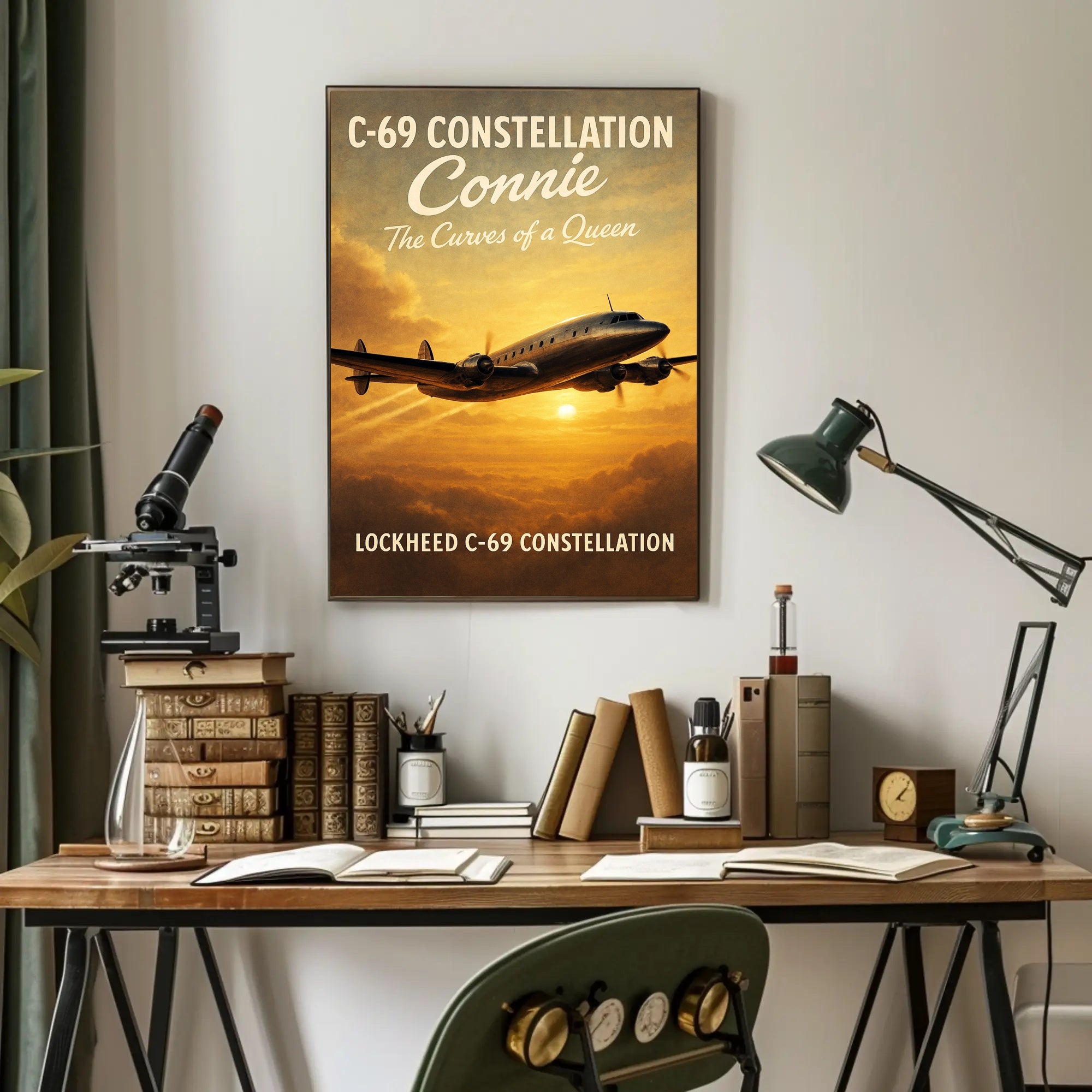 C-69 Constellation Connie Poster PosterGoat