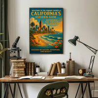Californias Hidden Gem Poster PosterGoat