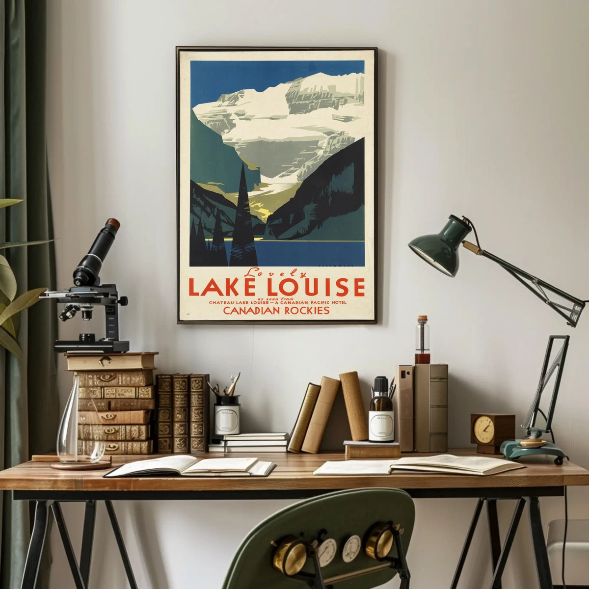 Lovely Lake Louise Poster
