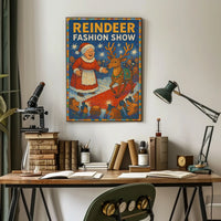 Reindeer Fashion Show Poster