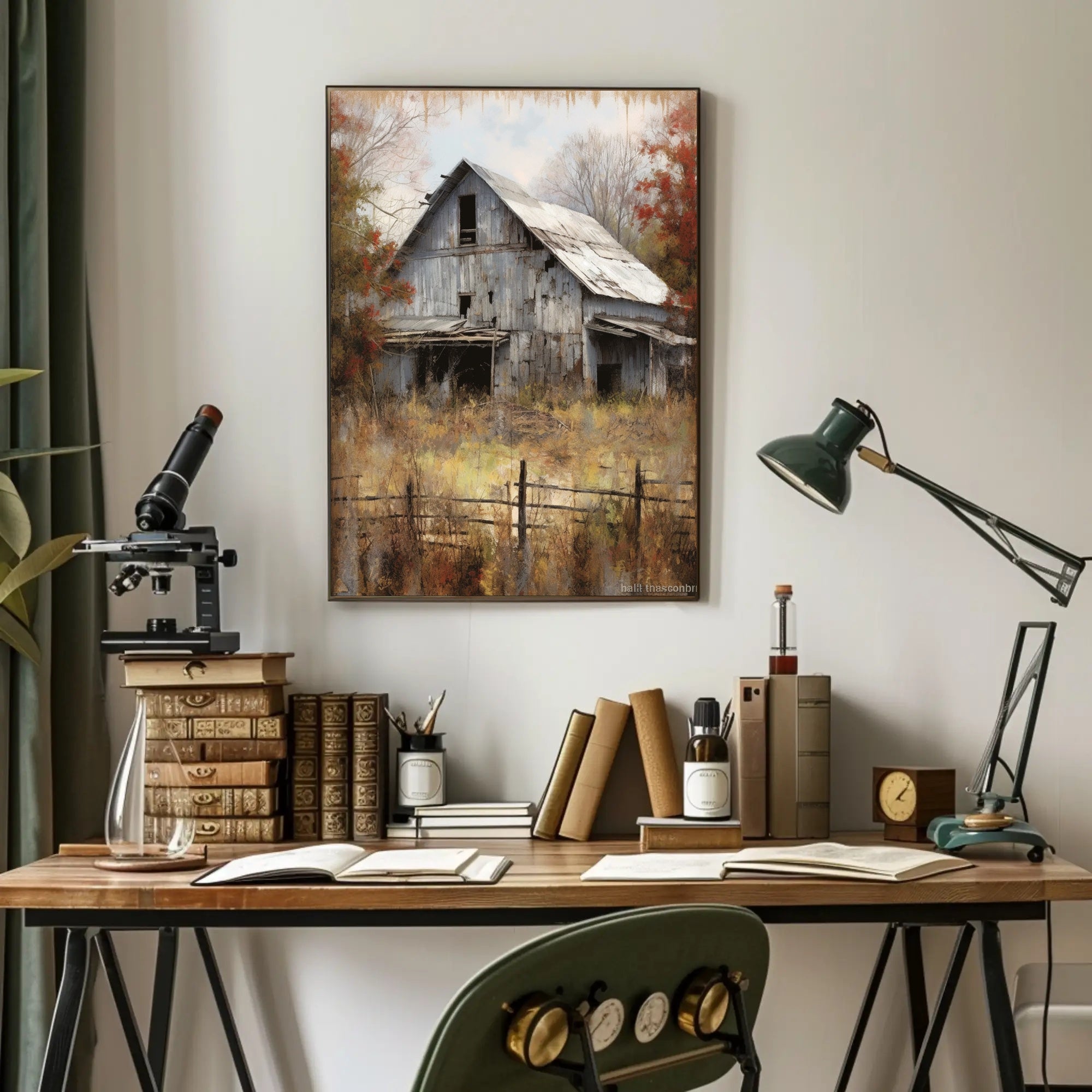 Rustic Abandonment Poster