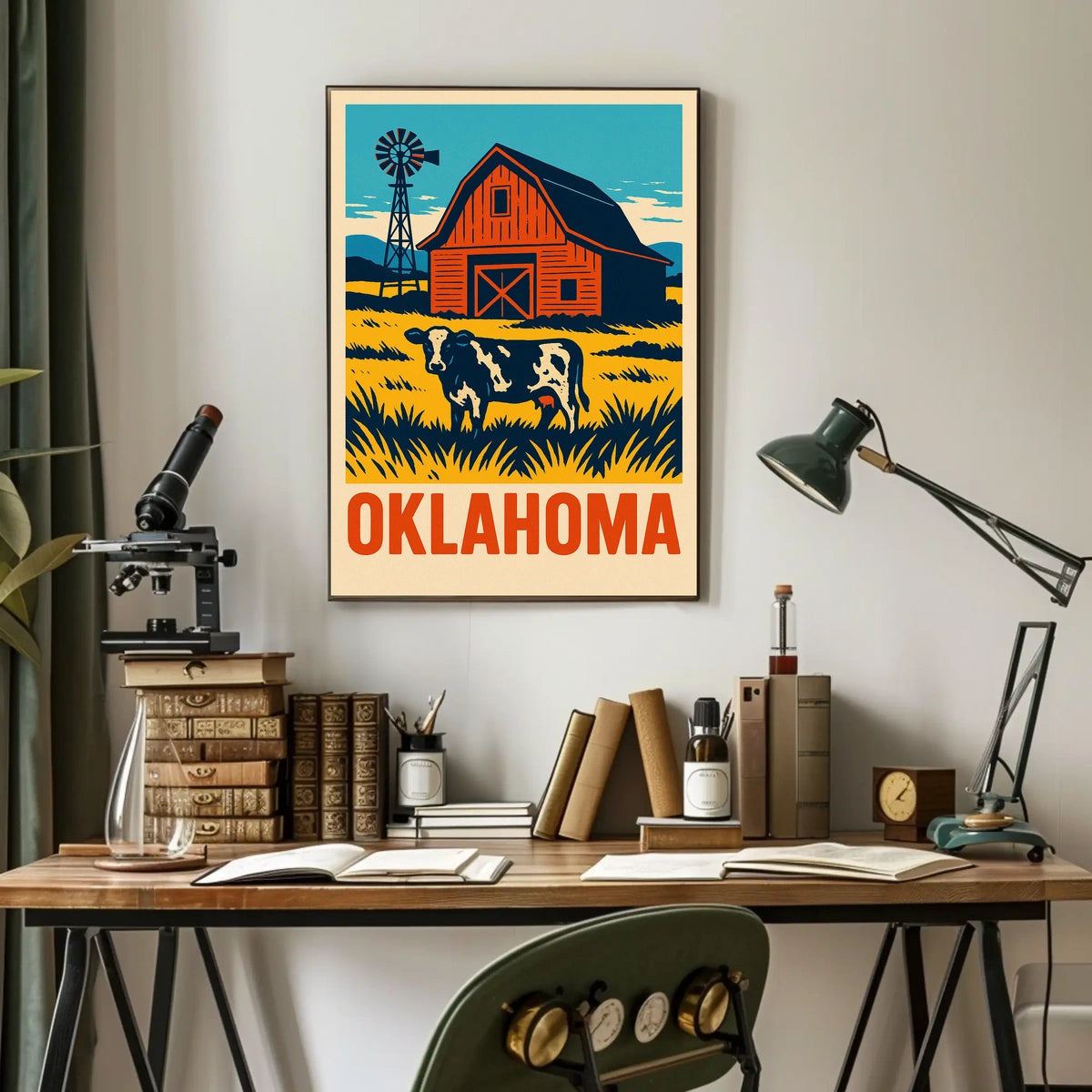 Oklahoma Countryside Poster