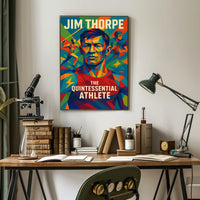 Jim Thorpe The Quintessential Athlete Jim Thorpe Poster