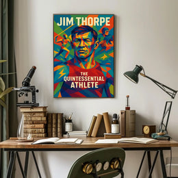 Jim Thorpe The Quintessential Athlete Jim Thorpe Poster