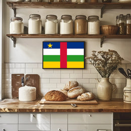 Central African Republic Flag Poster
