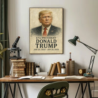 Donald Trump Visionary Expressionism Collector Poster