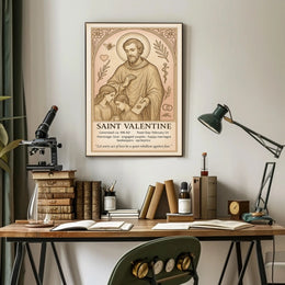 Saint Valentine Poster PosterGoat