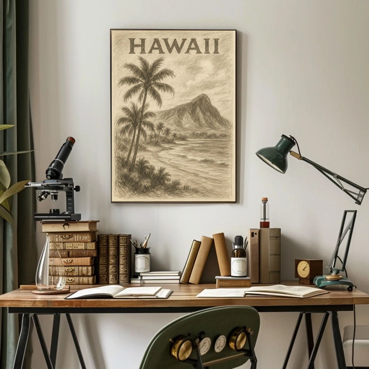 Hawaii Tropical Paradise Poster
