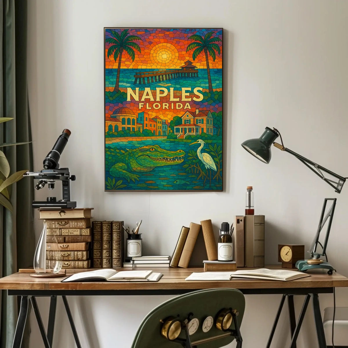 Vibrant Naples, Florida Poster