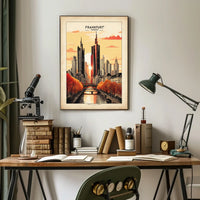 Frankfurt Skyline Poster