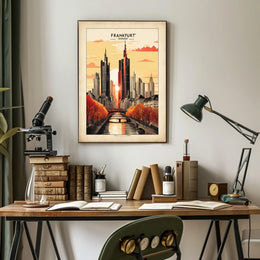 Frankfurt Skyline Poster