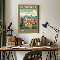 Florence, Italy Travel Poster