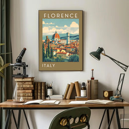 Florence, Italy Travel Poster