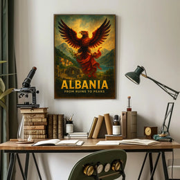 Albania From Ruins to Peaks Poster