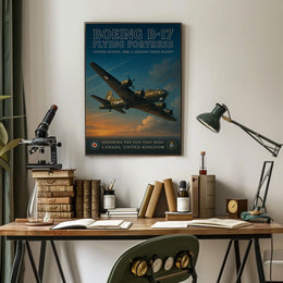 Boeing B-17 Flying Fortress Poster