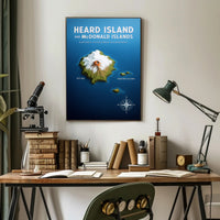 Heard Island and McDonald Islands Poster PosterGoat