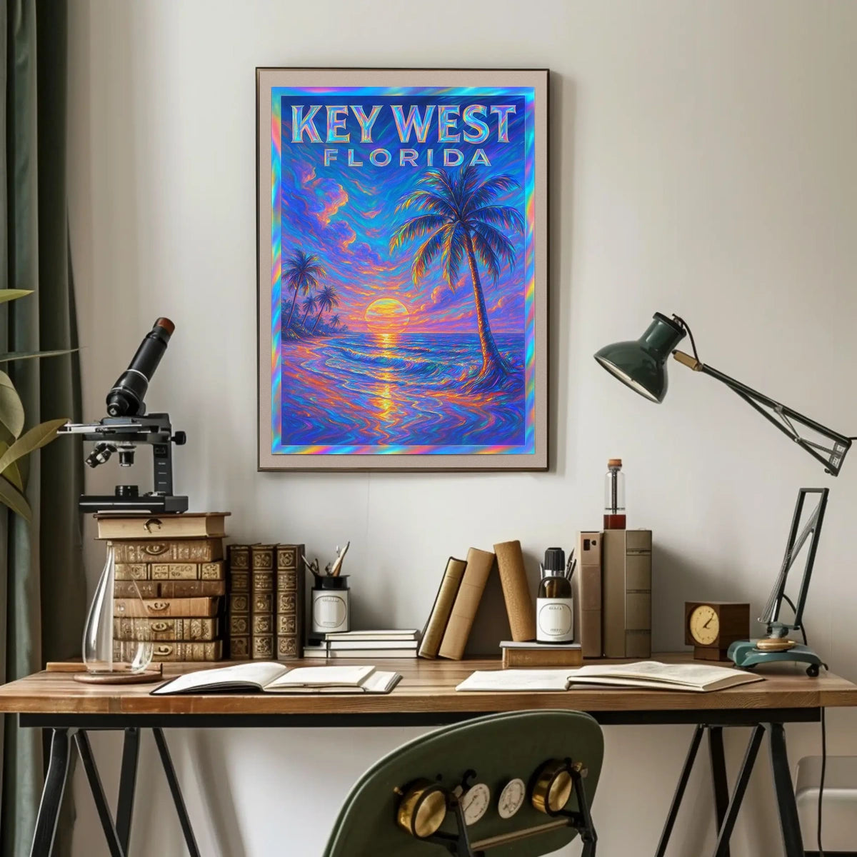 Key West, Florida Sunset Poster