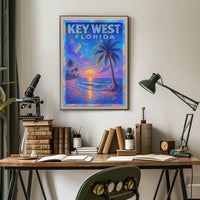 Key West, Florida Sunset Poster
