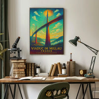 Viaduc de Millau A Marvel of Engineering Poster