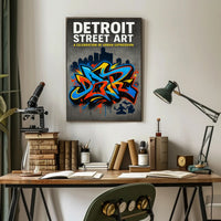 Detroit Street Art Celebration Poster PosterGoat