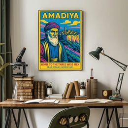 Amadiya Home To The Three Wise Men Poster