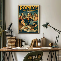Vintage Sailor Adventure Pop Culture Poster