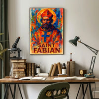 Saint Fabian Poster