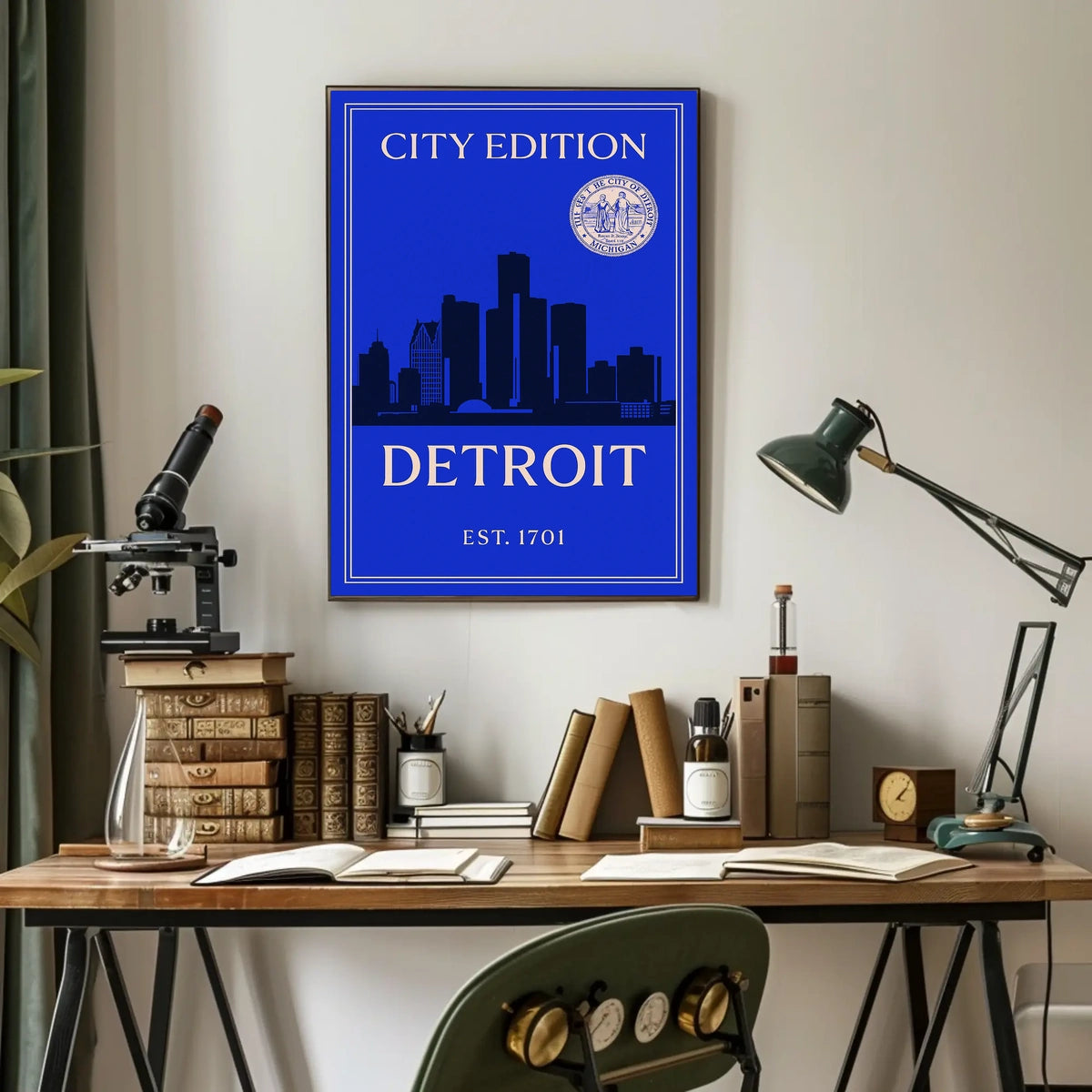 Detroit City Edition Poster