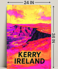 Kerry, Ireland Vibrant Landscapes Poster PosterGoat