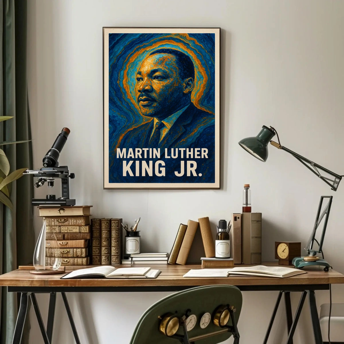 Martin Luther King Jr. Visionary Poster