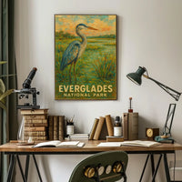 Everglades National Park Wildlife Poster