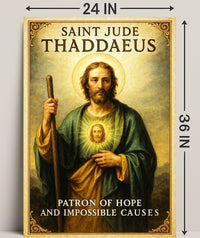 Saint Jude Thaddaeus Patron of Hope Poster PosterGoat