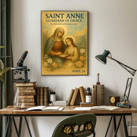 Saint Anne's Grace and Enlightenment Heritage Poster PosterGoat