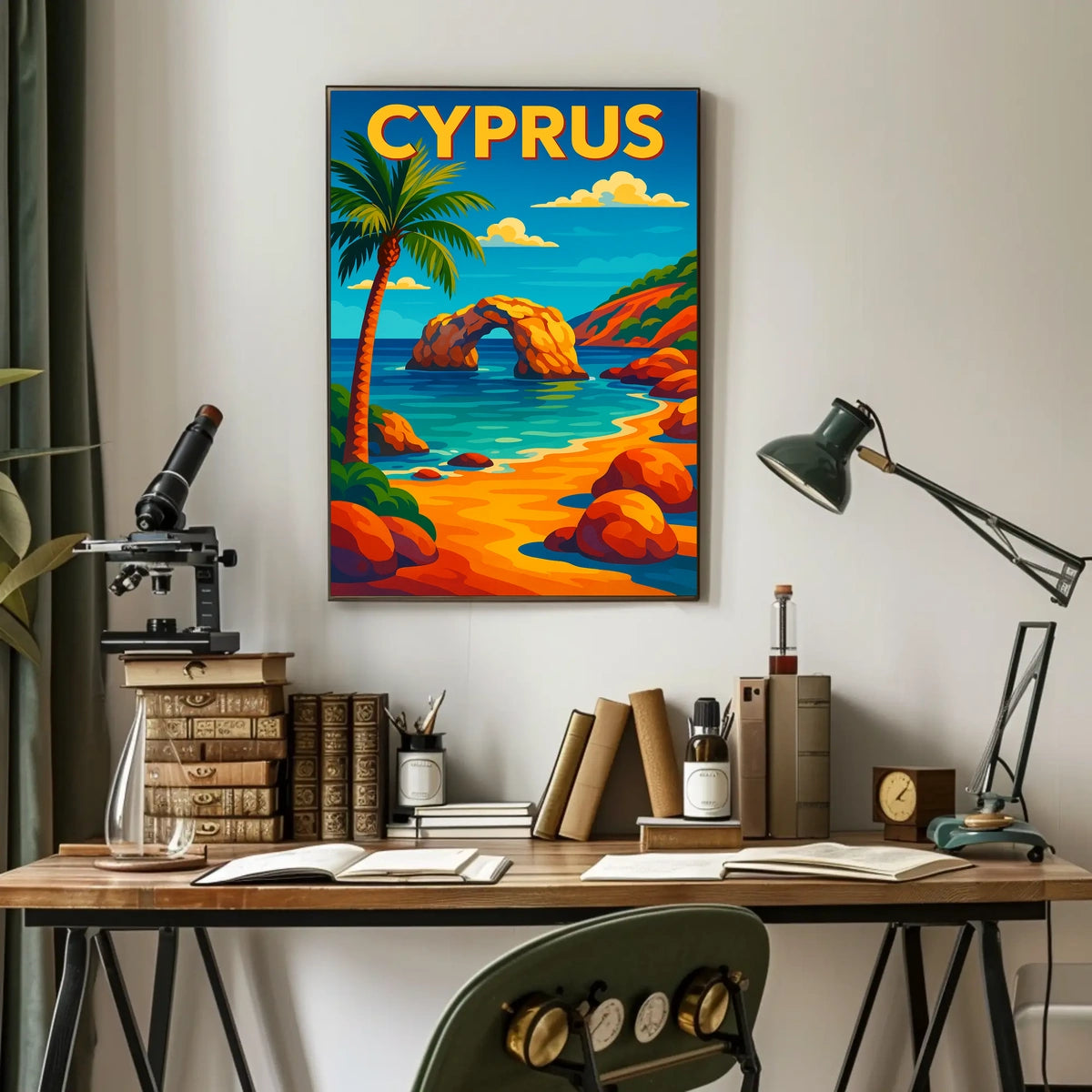 Cyprus Coastal Paradise Poster