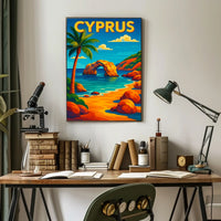 Cyprus Coastal Paradise Poster