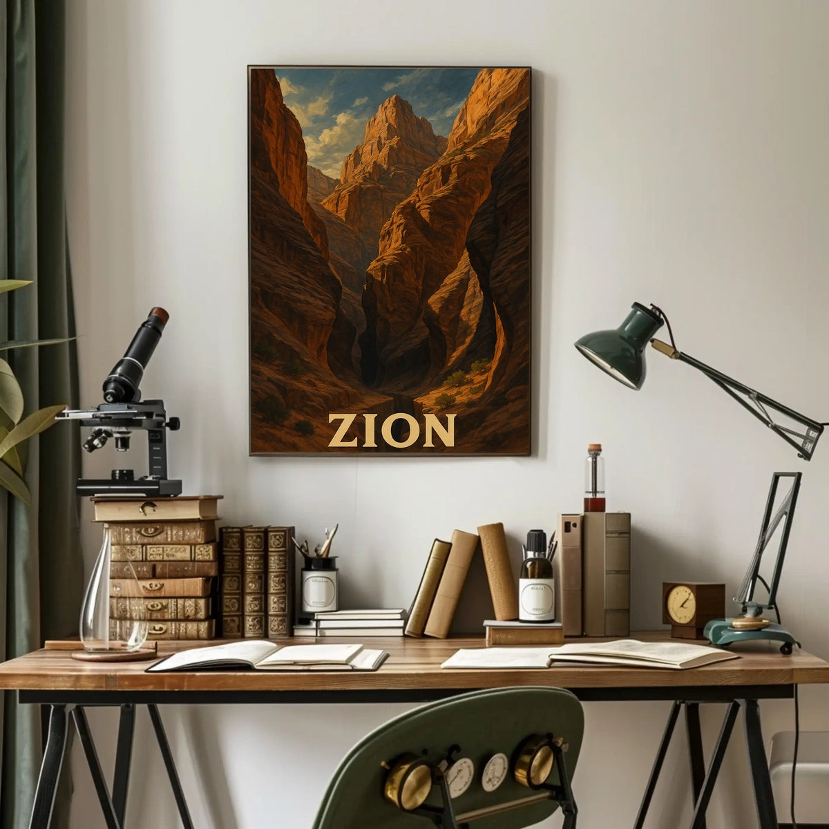 Zion National Park Poster