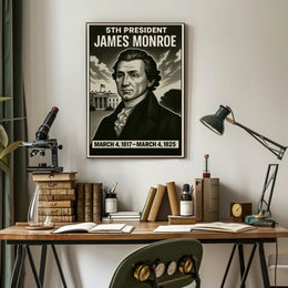 James Monroe 5Th President Poster