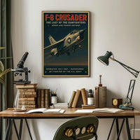 F-8 Crusader The Last of the Gunfighters Poster