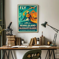 Explore Heard Island and McDonald Islands Poster
