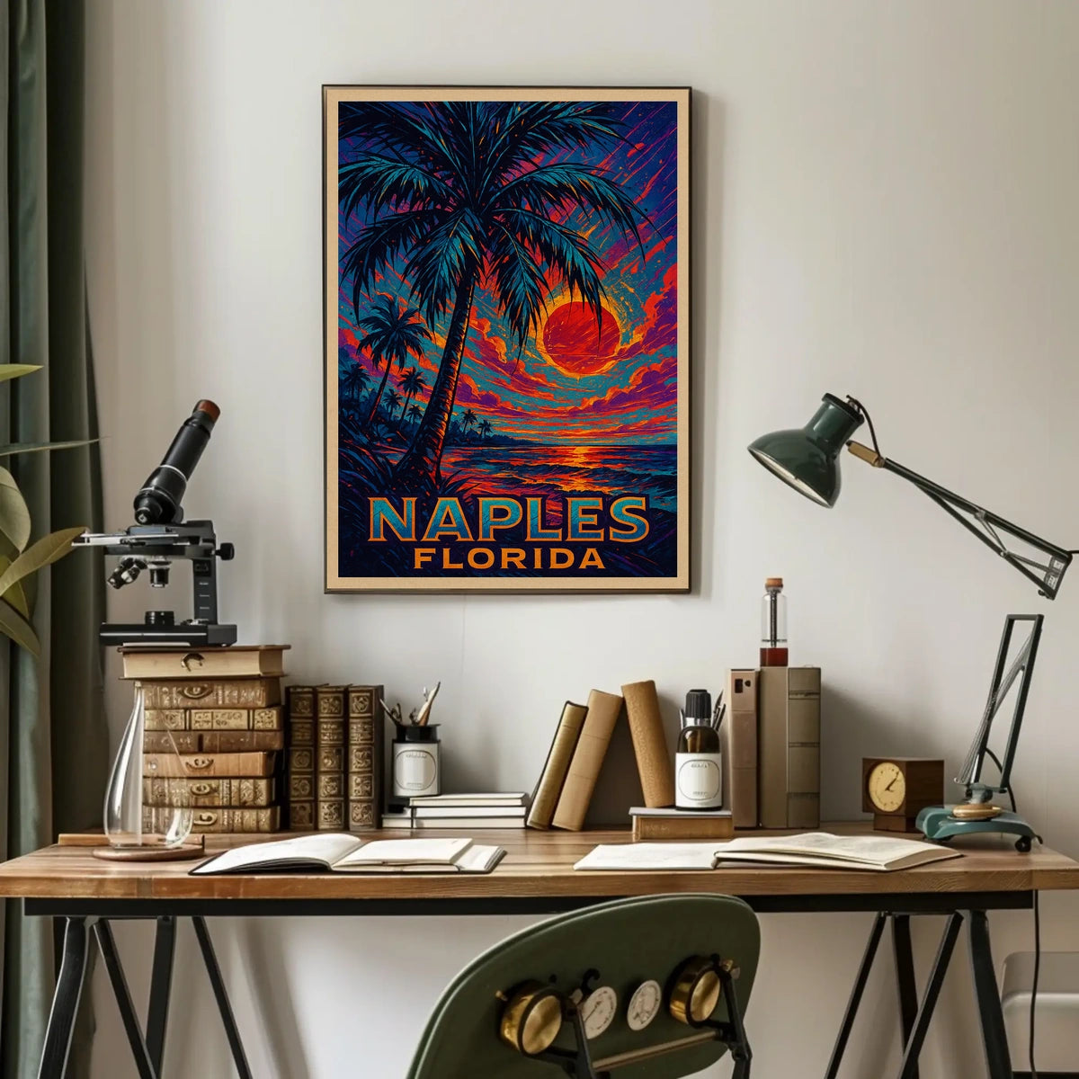 Naples, Florida Sunset Poster