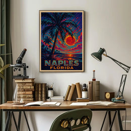 Naples, Florida Sunset Poster