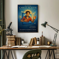 Blessed Carlo Acutis Apostle of the Digital Age Poster